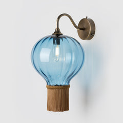 Option: Havana Fringe & Antique Brass Metalwork