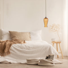 Credit: Amber Optic, Polished Brass Metalwork, Nougat Gold Twist Flex