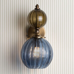 Credit: Denim and Bronze Optic, Antique Brass Metalwork