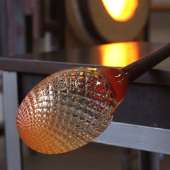 Colourful glass pendant lighting-Pick-n-Mix Ball Large - Diamond-Rothschild & Bickers