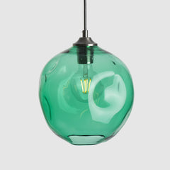 Liquid light_standard pendant_colour glass_contemporary_handmade