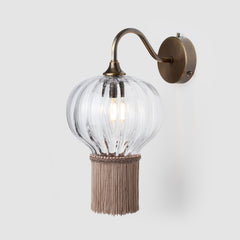 Option: Pigeon Fringe & Antique Brass Metalwork