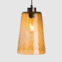 Pick-n-Mix Pot_Large_Textured coloured glass_pendant lighting