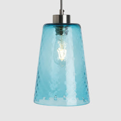 Pick-n-Mix Pot_Large_Textured coloured glass_pendant lighting