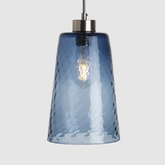 Pick-n-Mix Pot_Large_Textured coloured glass_pendant lighting