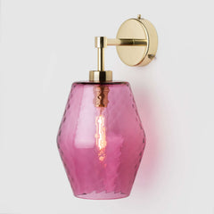 Pick-n-Mix Flask- Diamond-Wall Light-Ruby-Rothschild & Bickers