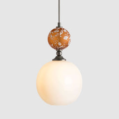 Colour glass pendant lighting for kitchen islands