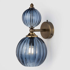 Pop Petite Wall Light-Wall Light Fixtures-Denim-Denim-Rothschild & Bickers