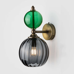 Pop Petite Wall Light-Wall Light Fixtures-Forest-Grey-Rothschild & Bickers