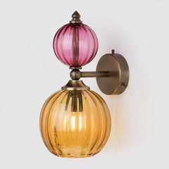 Pop Petite Wall Light-Wall Light Fixtures-Ruby-Amber-Rothschild & Bickers