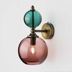 Pop Petite Wall Light-Wall Light Fixtures-Steel-Tea-Rothschild & Bickers
