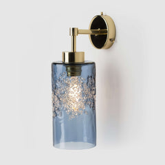 IP44 bathroom wall light - Handblown glass