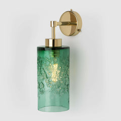 IP44 bathroom wall light - Handblown glass