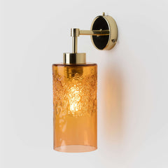 IP44 bathroom wall light - Handblown glass