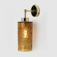 IP44 bathroom wall light - Handblown glass