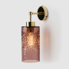 IP44 bathroom wall light - Handblown glass