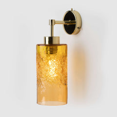 IP44 bathroom wall light - Handblown glass