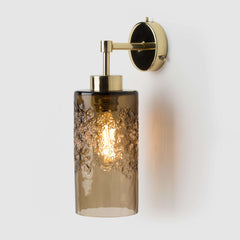 IP44 bathroom wall light - Handblown glass