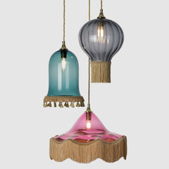 Credit: Grey Opulent Optic, Steel Tassel, Ruby Vintage