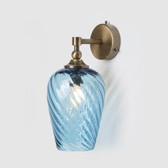 Twisted Optic Wall Light