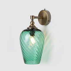 Twisted Optic Wall Light