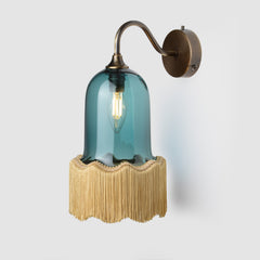 Option: Satinwood Gold Fringe