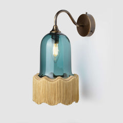 Option: Satinwood Gold Fringe