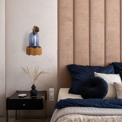 Credit: Denim with Havana Gold Fringe, Antique Brass Metalwork