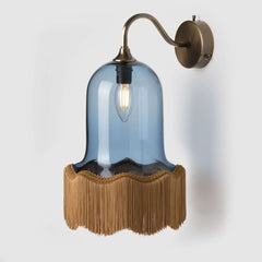 Option: Havana Fringe & Antique Brass Metalwork