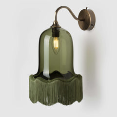 Option: Cypress Fringe & Antique Brass Metalwork