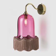 Option: Pigeon Fringe & Polished Brass Metalwork