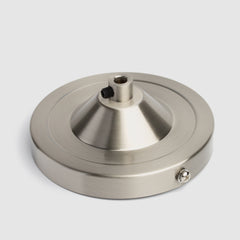 decorative pressed brushed nickel ceiling canopy for pendant lighting