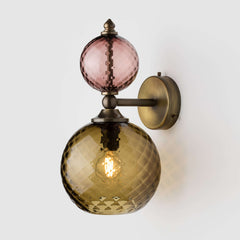 Pop Petite Wall Light-Wall Light Fixtures-Tea-Sargasso-Rothschild & Bickers