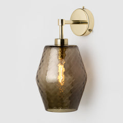 Pick-n-Mix Flask- Diamond-Wall Light-Bronze-Rothschild & Bickers