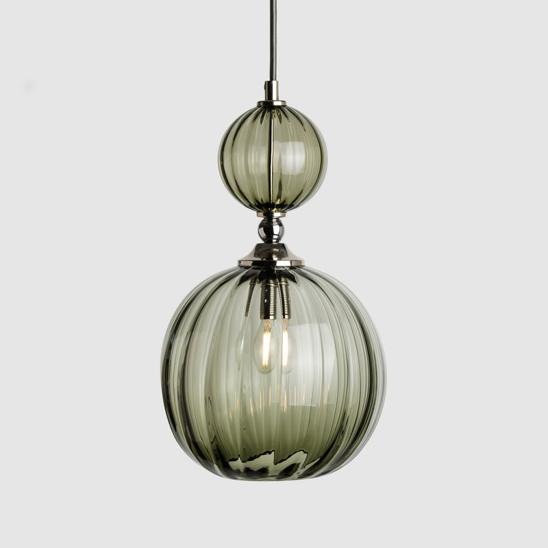Glass ceiling lamps-Pop Light Standard-Eel-Rothschild & Bickers