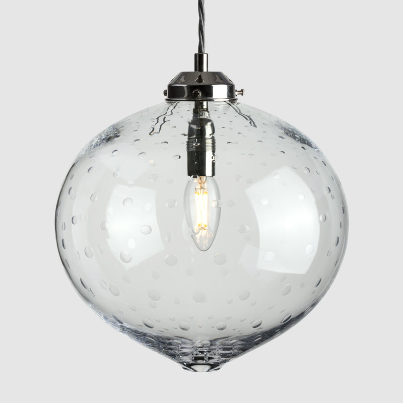 Large round glass ceiling lights-Bubble Light-Clear-Rothschild &Bickers